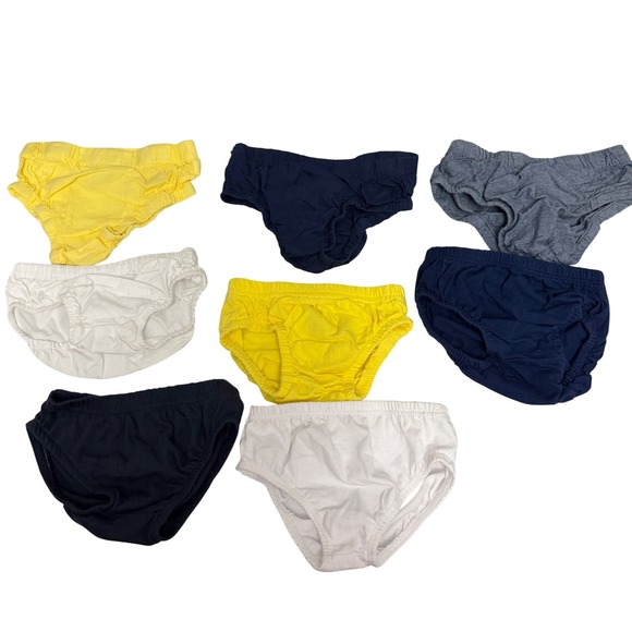 Koala Kids Other - Koala Kids Carters Baby Diaper Covers Bloomers Lot of 8 0-3M Blue‎ Yellow White